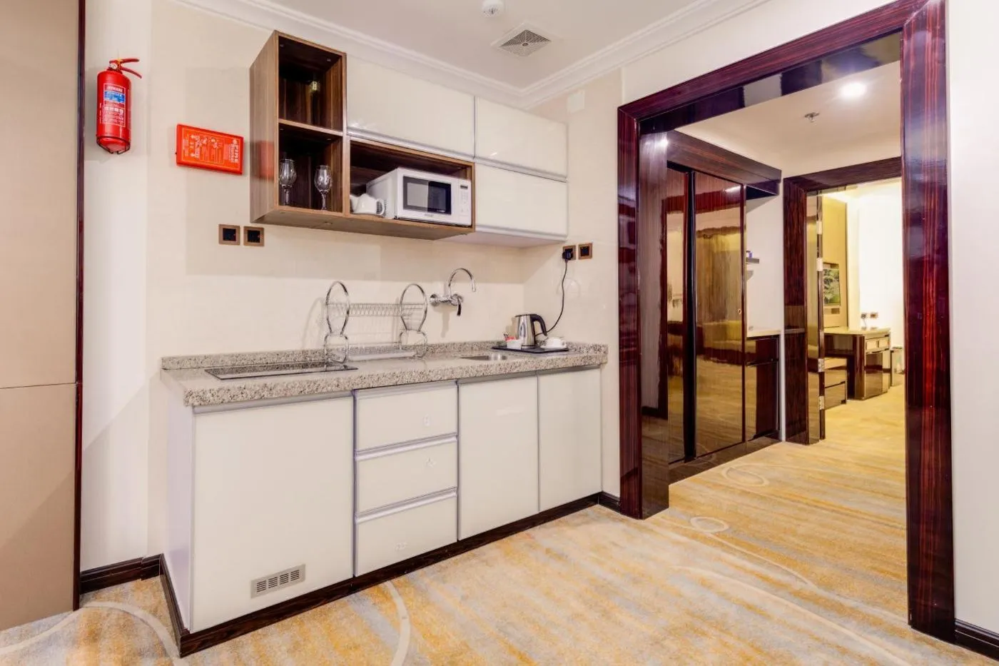 Apartment kitchenette