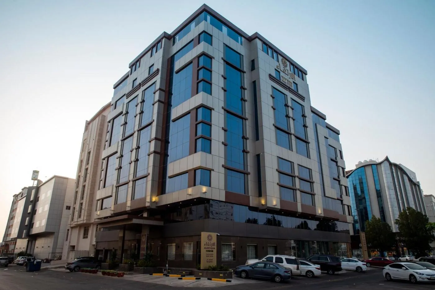 Hotel tower street view day.webp