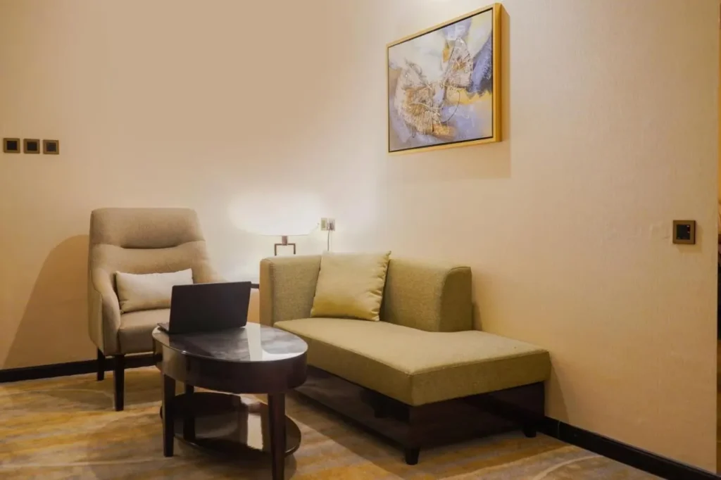 Suite armchair and sofa